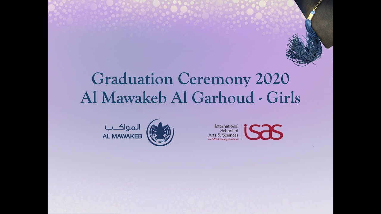 AMSI Graduation Al Mawakeb Al Garhoud - Girls - Class of 2020