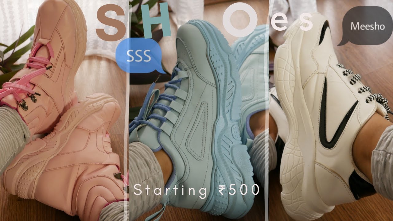 Chunky Pastel Shoes | SSS-Ajio-Meesho