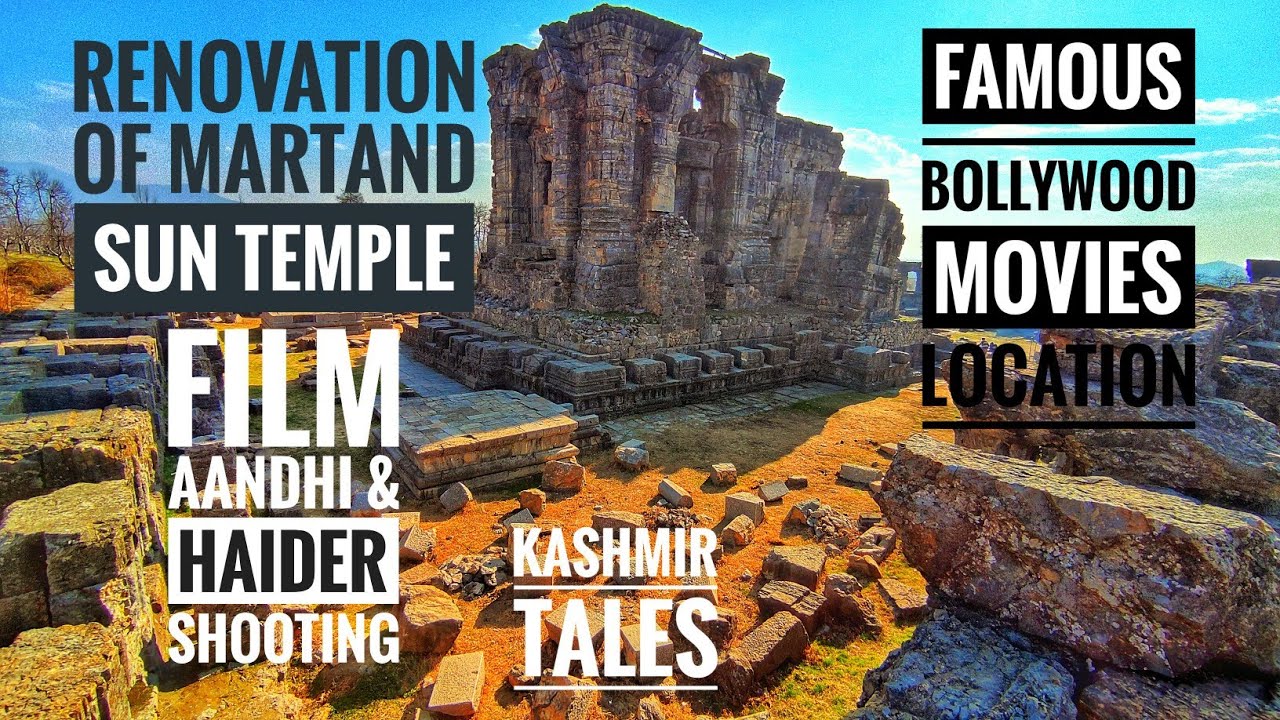 Renovation of Martand Sun Temple Anantnag Kashmir| Famous Location For Bollywood movies