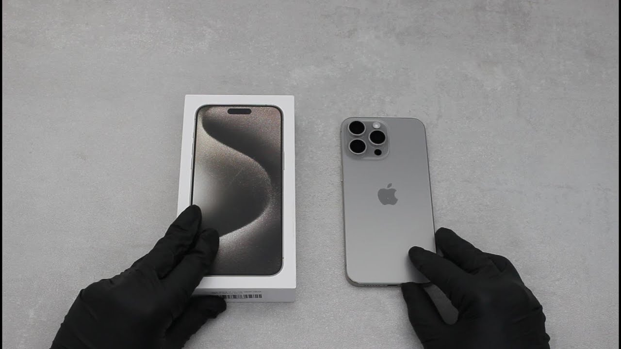 Apple Iphone 15 Pro Max 256GB  Natural Titanium  😍😍😍 - Nice Color
