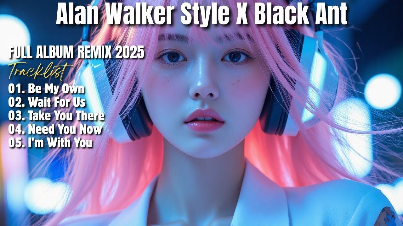 ALAN WALKER STYLE X BLACK ANT || WAIT FOR US || NEW FULL ALBUM 2025