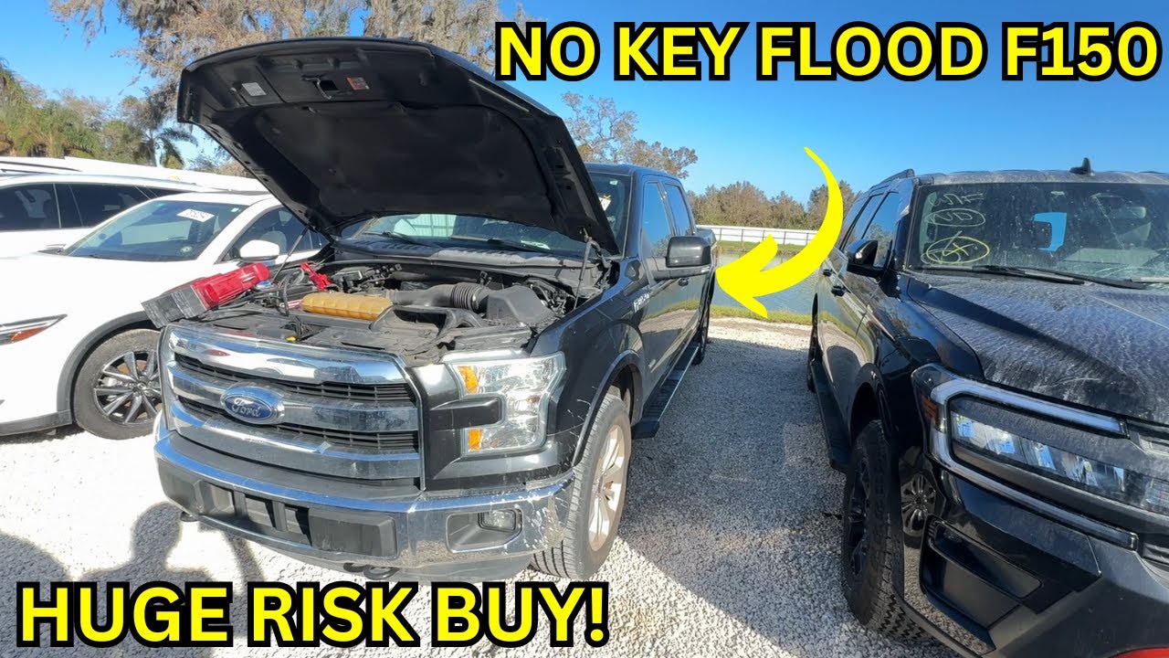 Ivan Wins a Flooded F150 W/ No Key Huge Risk of a Locked Up Engine