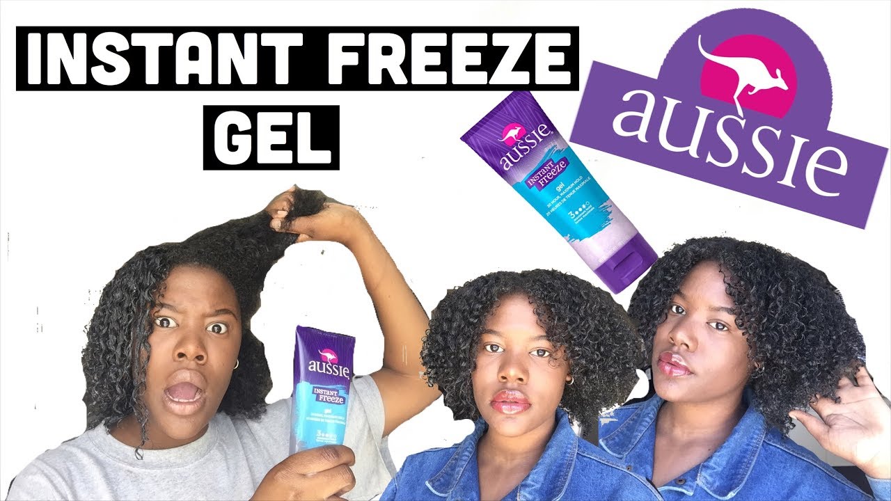 TRYING AUSSIE MOIST INSTANT FREEZE GEL ‼️ FIRST IMPRESSION
