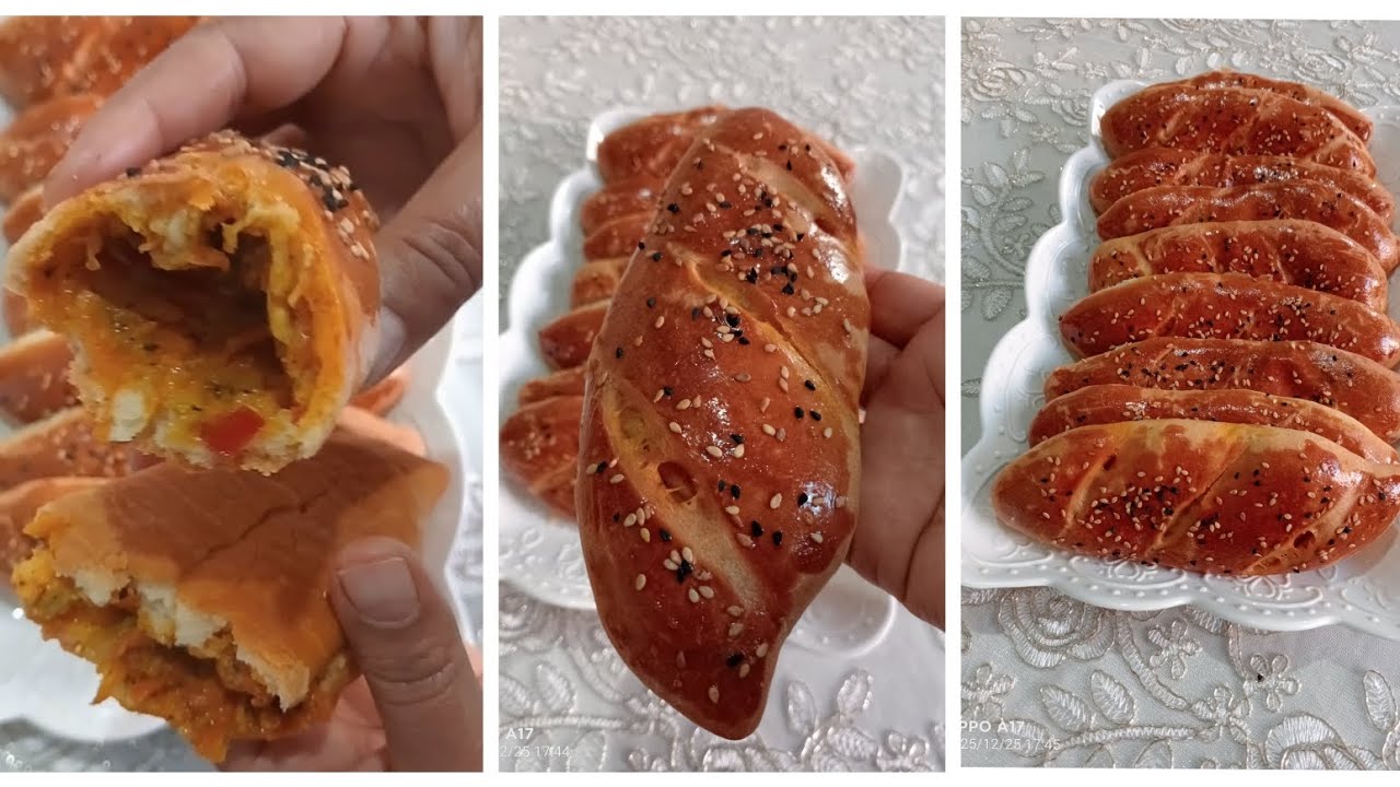 ميني باكيت او فطائر بحشوة اقتصادية ولذيذة 😋 ينفعوك للكوتي وللعشاء،وسجليهم لرمضان أكيد غينفعوك👍😍