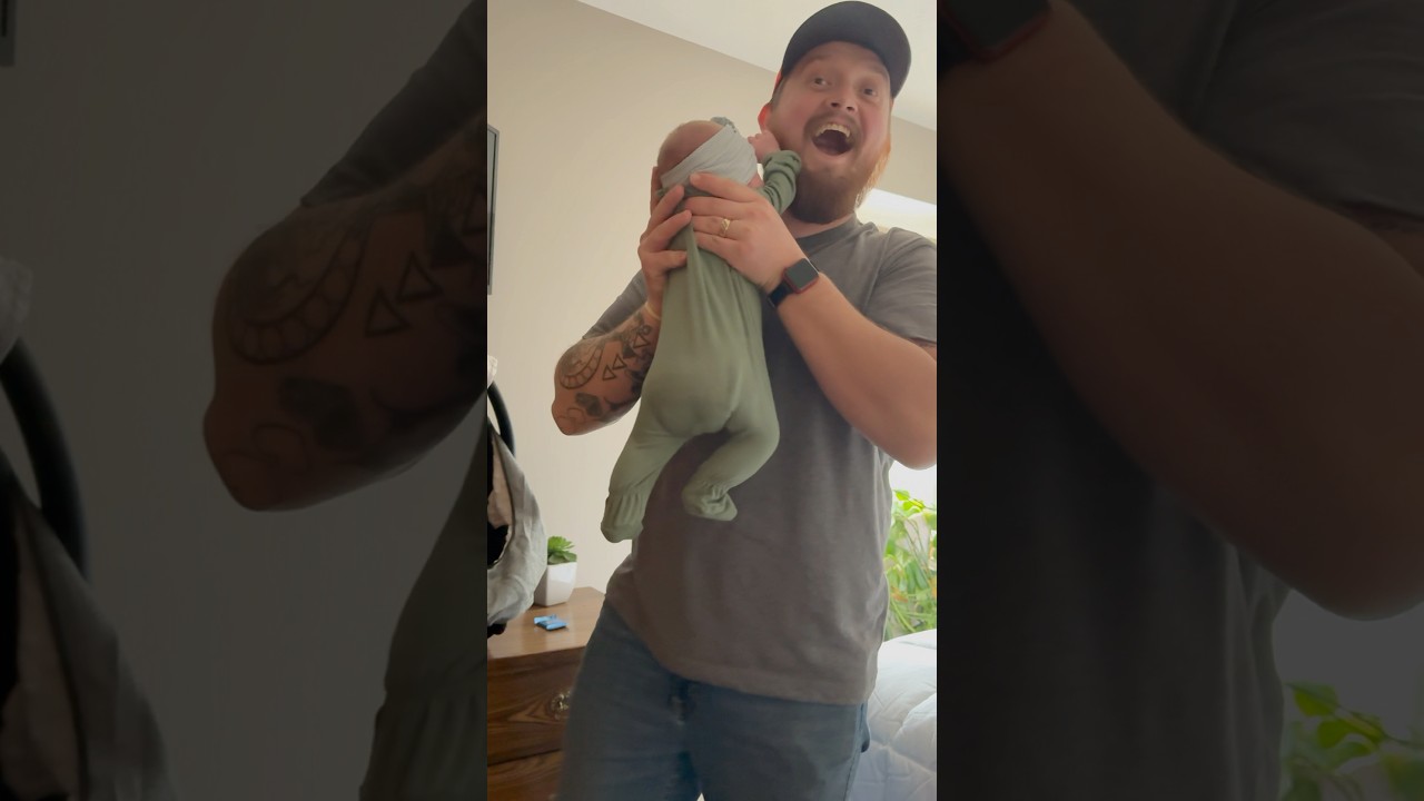 Newborn gas is wild #relateable #newborn #parenting #mom #funnyvideo #babyfart #blowout  #pampers
