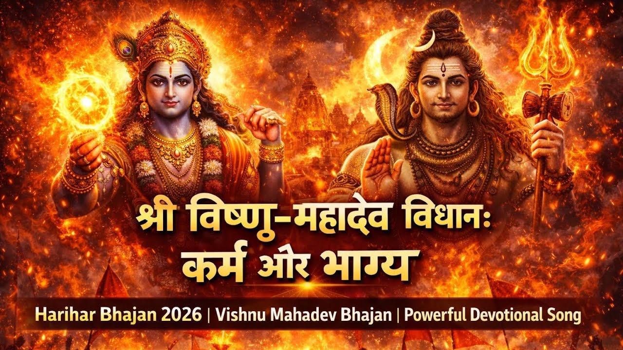 श्री विष्णु–महादेव विधान: कर्म और भाग्य | Harihar Bhajan 2026 | Vishnu Mahadev Bhajan | Powerful 