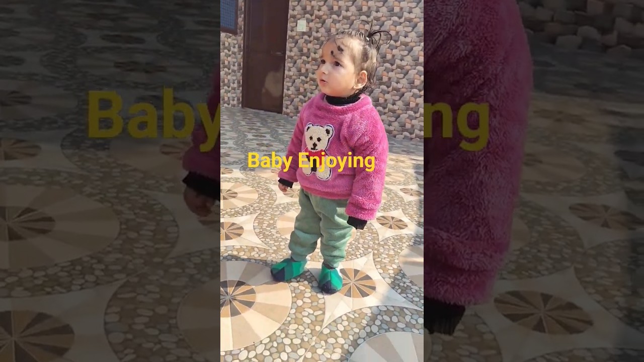 Baby Enjoying 