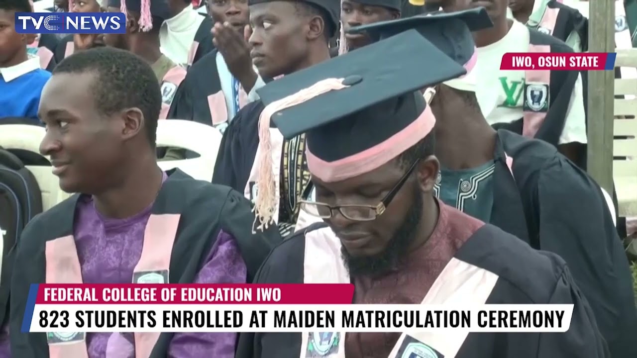 Federal College Of Education Iwo Holds First Matriculation