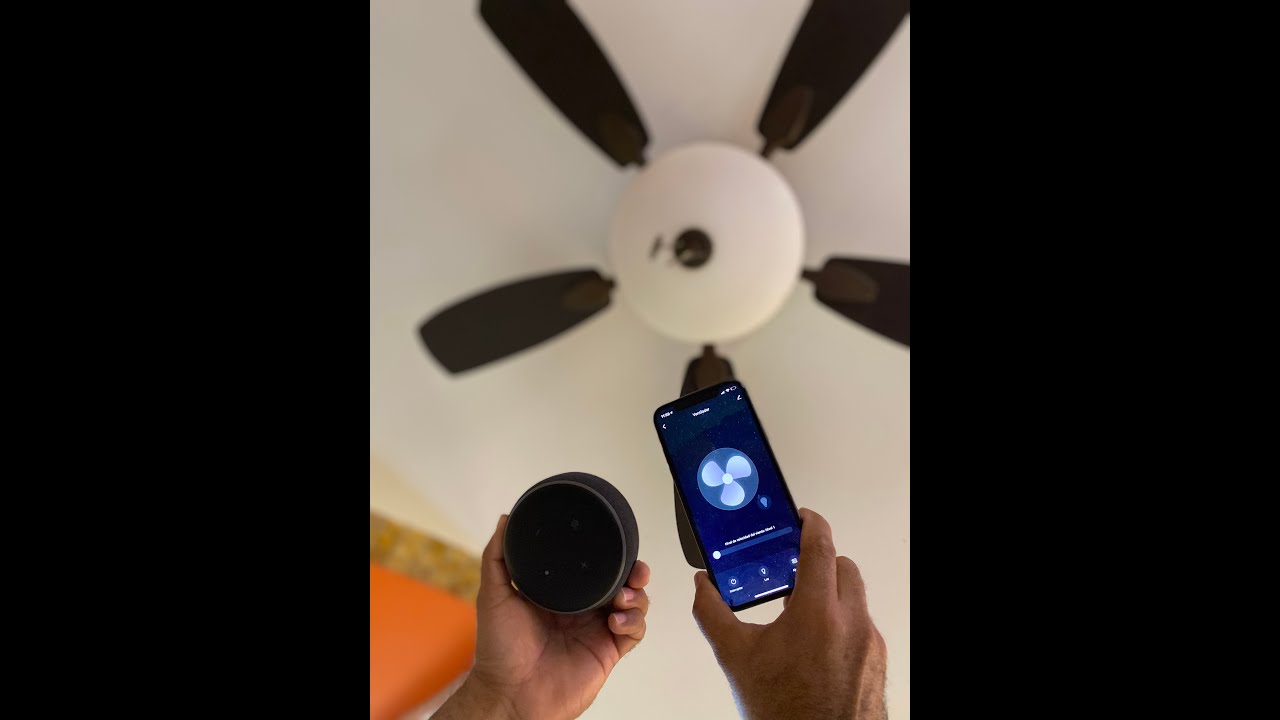 controla tu ventilador con un Smartphone y  comandos de voz mediante Alexa