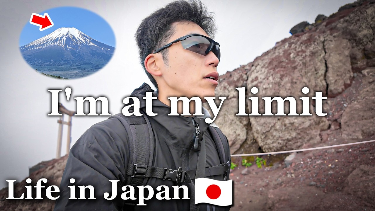 [Vlog] The daily life of a single Japanese man 🇯🇵 | I climb Mt. Fuji | The best view | Japan vlog