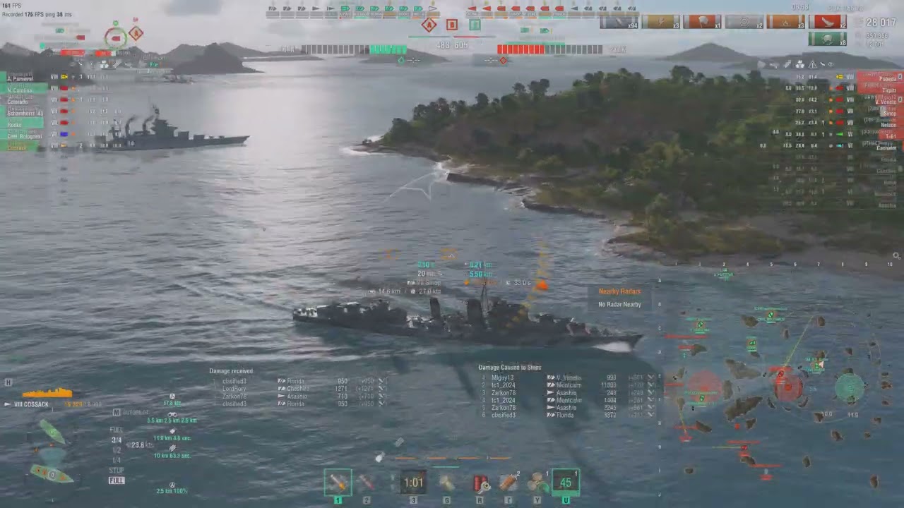 Cossack | Kraken | 100k+ damage | World of Warships