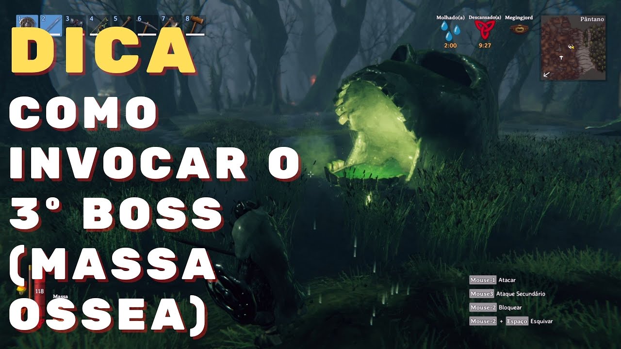 Como invocar o terceiro BOSS (MASSA OSSEA) no VALHEIM, guia completo!