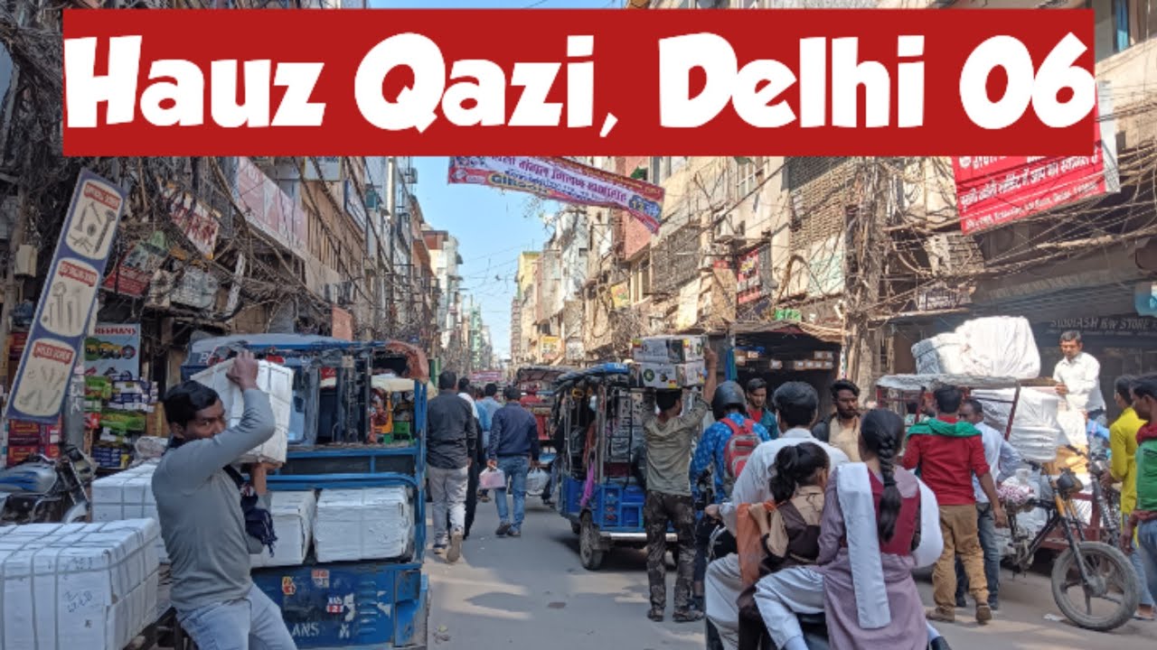 Walking Tour: Hauz Qazi Chowk | Lal Kaun | Farash Khana | Delhi 06. @newdelhibharat
