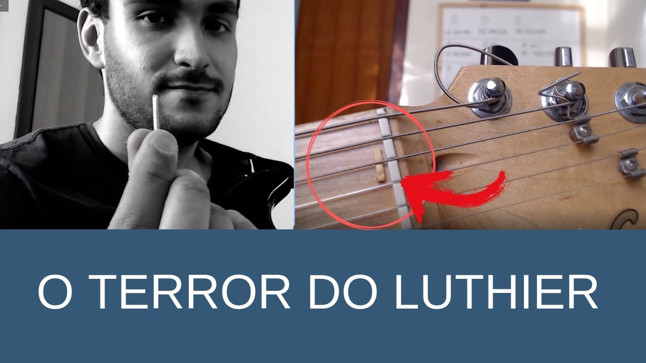 RESOLVENDO CORDA TRASTEJANDO COM PALITO DE DENTE! (SEM GASTAR COM LUTHIER)
