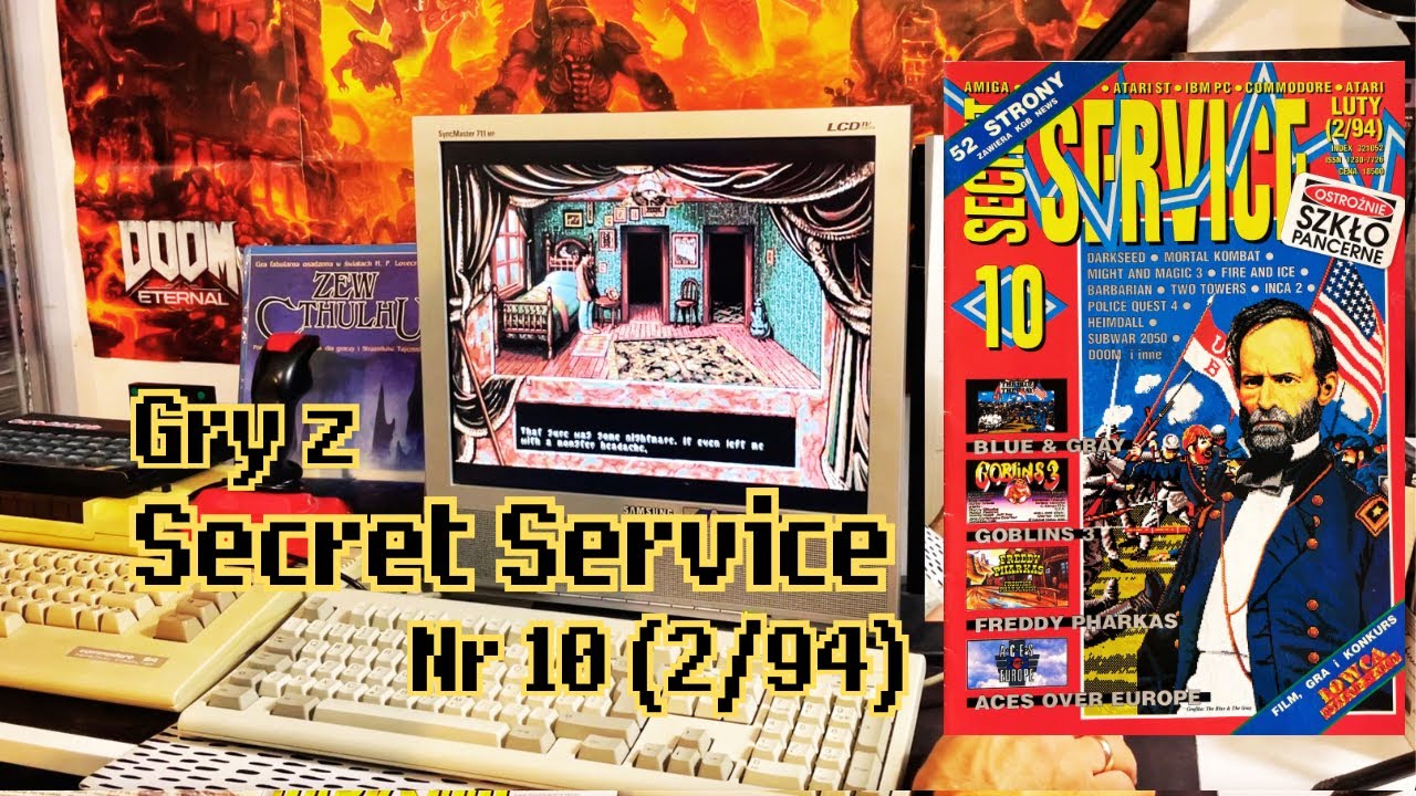 Gry z SECRET SERVICE 10 (LUTY 1994) - gramy, oceniamy