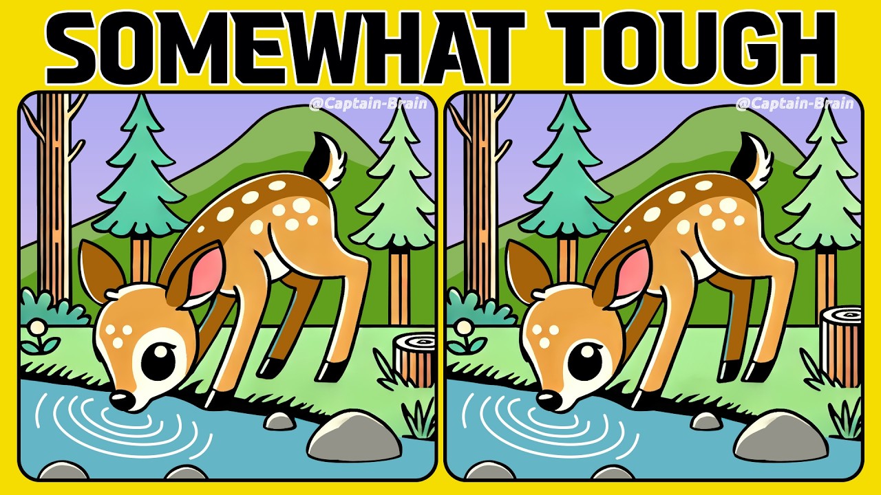 🧠🧩Spot the Difference | Mind-Stretching Puzzles  (A Bit Tricky)