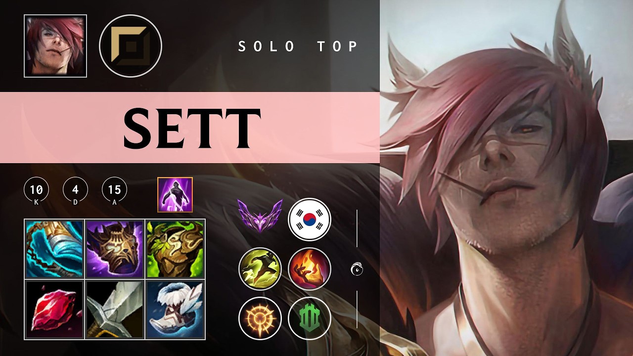 Sett Top vs Vayne - KR Master Patch 26.05