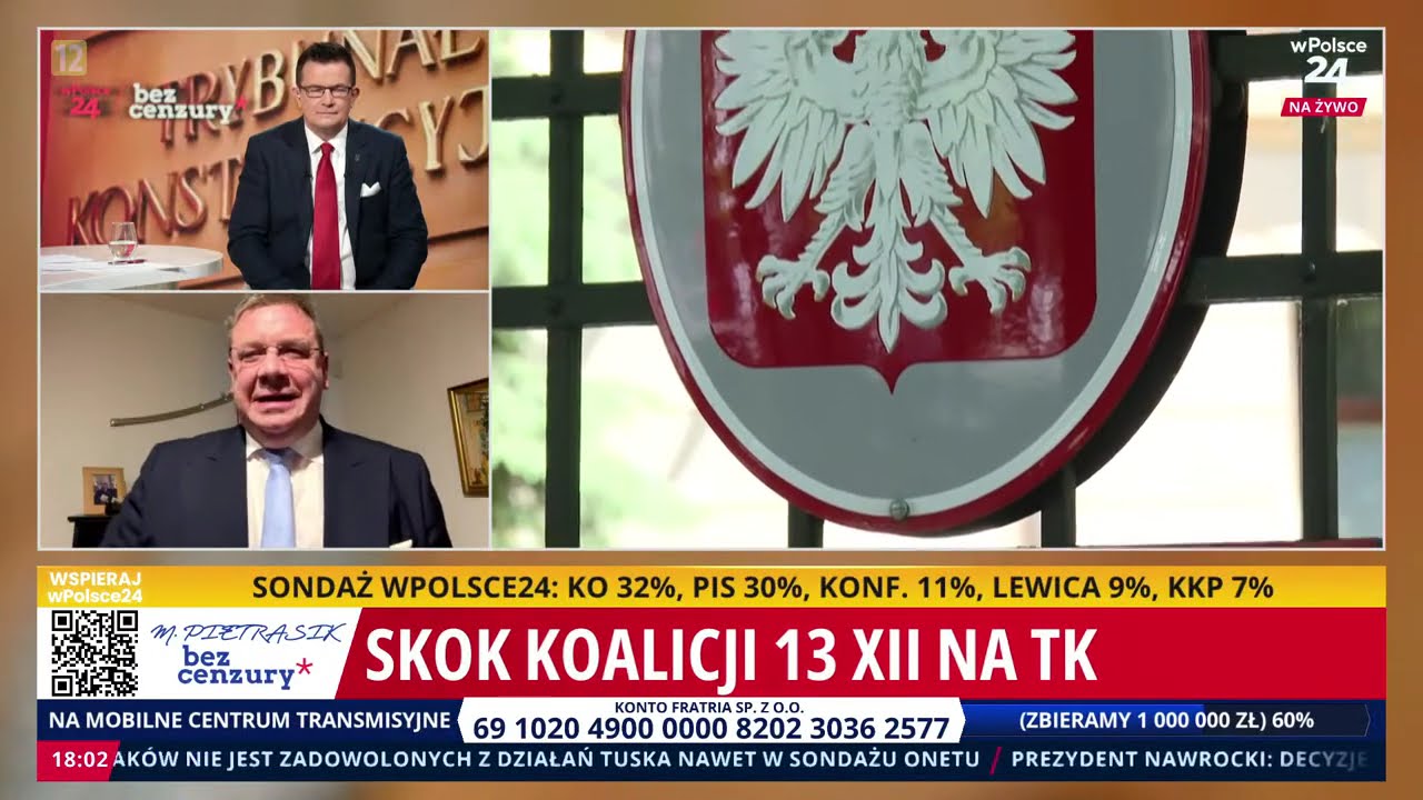 M.Wójcik: Państwo musi być gotowe do obrony TK. Bez Cenzury cz.3