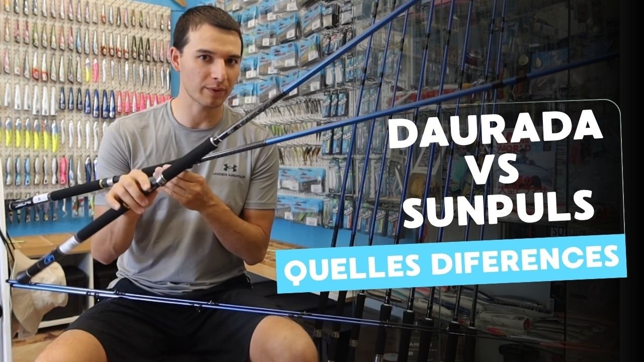 Différences entre les cannes daurade  SUNPULS & DAURADA de chez Sunset