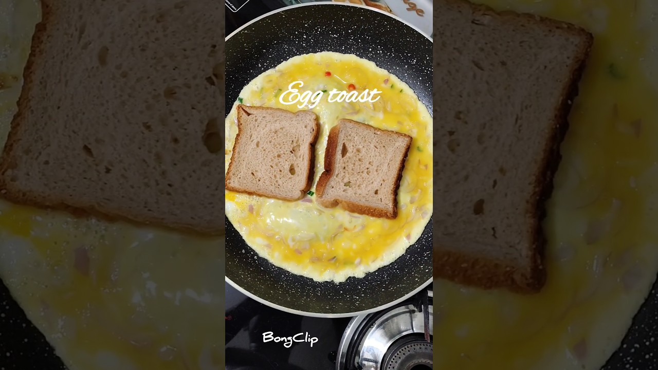 Egg toast 🍳 #yt #eggtoast #cooking #bongclip #bongcooking #ytviral #ytshortsindia #ytshots