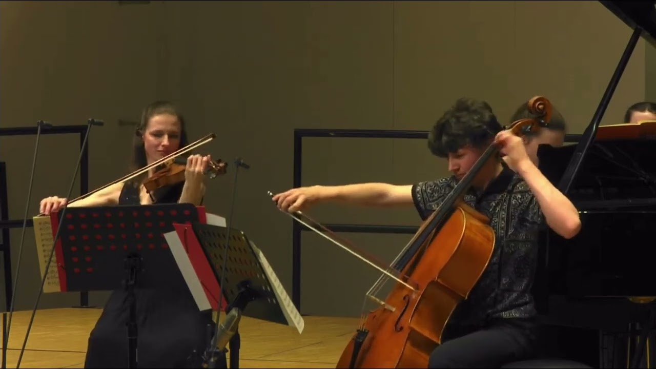 A. Dvořák - piano trio no. 1, op. 21 - 1. Allegro molto