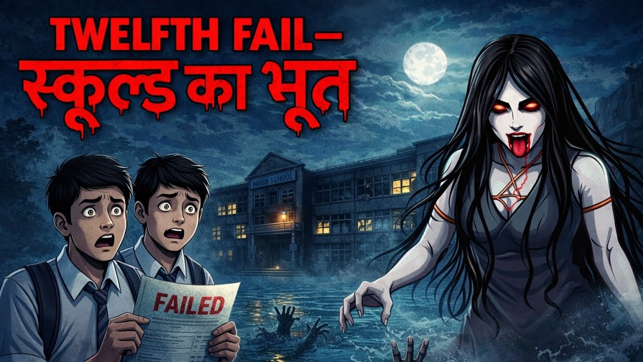 Twelfth Fail – स्कूल का भूत | 12th Result Horror Story | Shubham Raghav Scary School