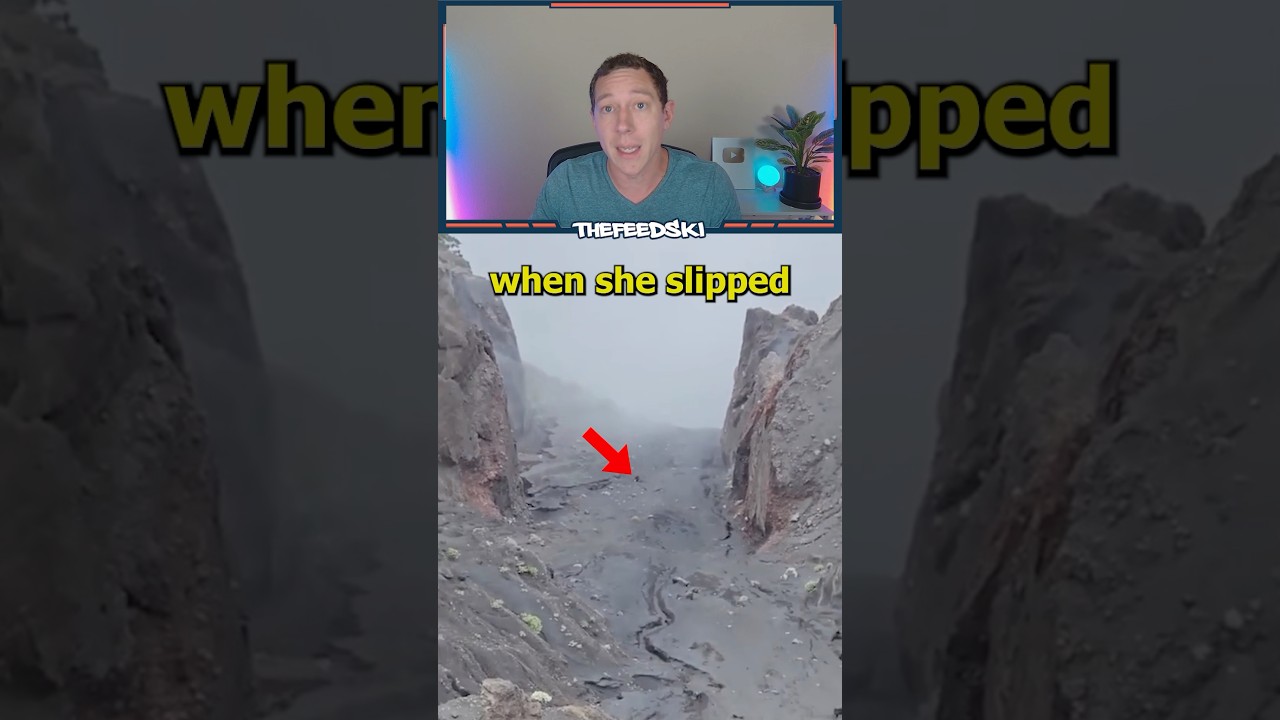 She&rsquo;s Trapped Inside A Volcano!