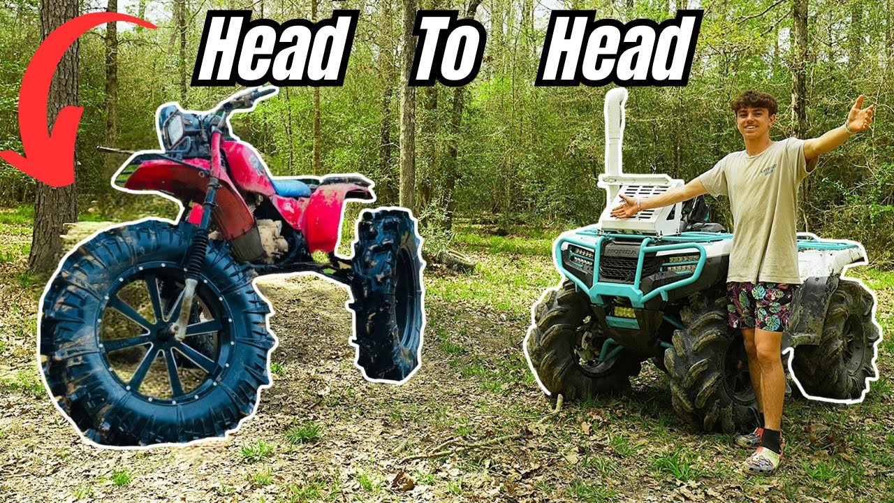 3 Wheeler On 44’s VS Honda 420 (Gone WRONG!)