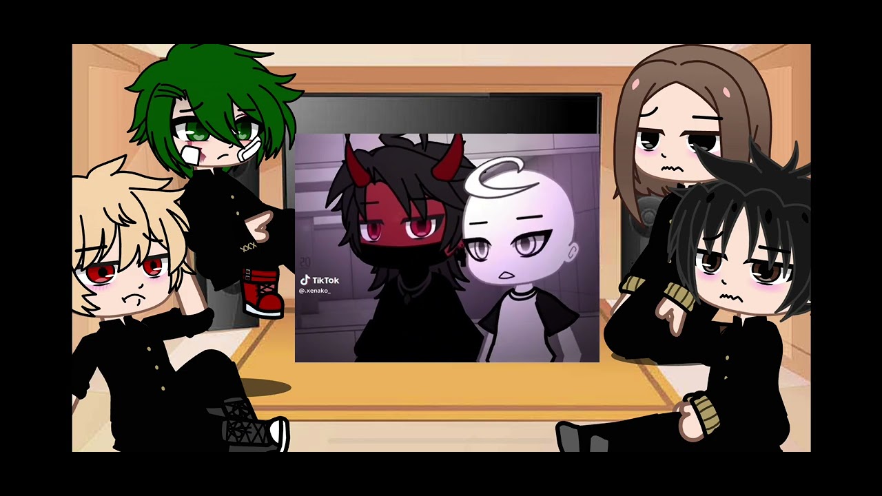 Deku bullies react to him as random gâcha TikTok ! (I’m new !/bakudeku🥦💥)