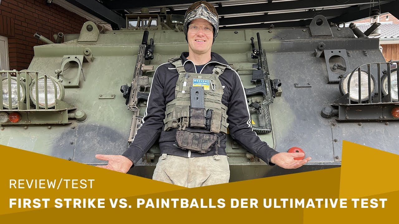 Test: Paintballs vs First Strikes, wer ist präziser auf verschiedenen Distanzen