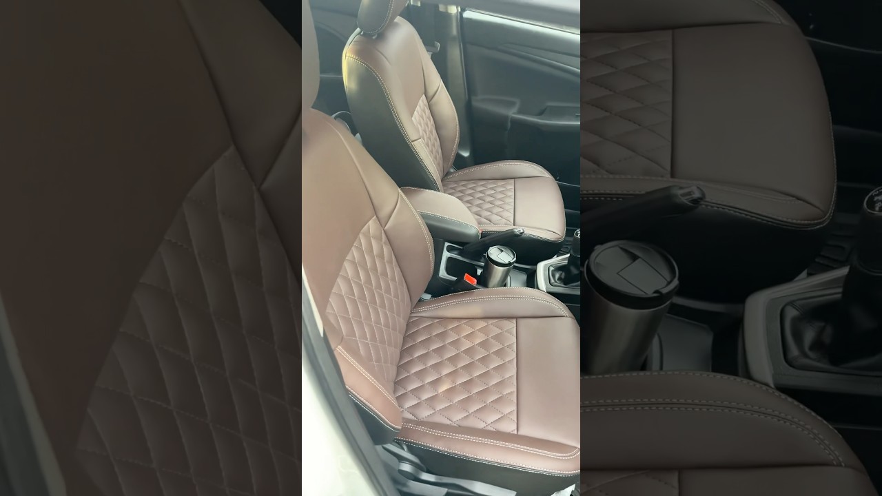 New Brezza 2024 Interior Customisation #brezza2024 #brezzaseatcover #brezzaoeconsole #reels #music