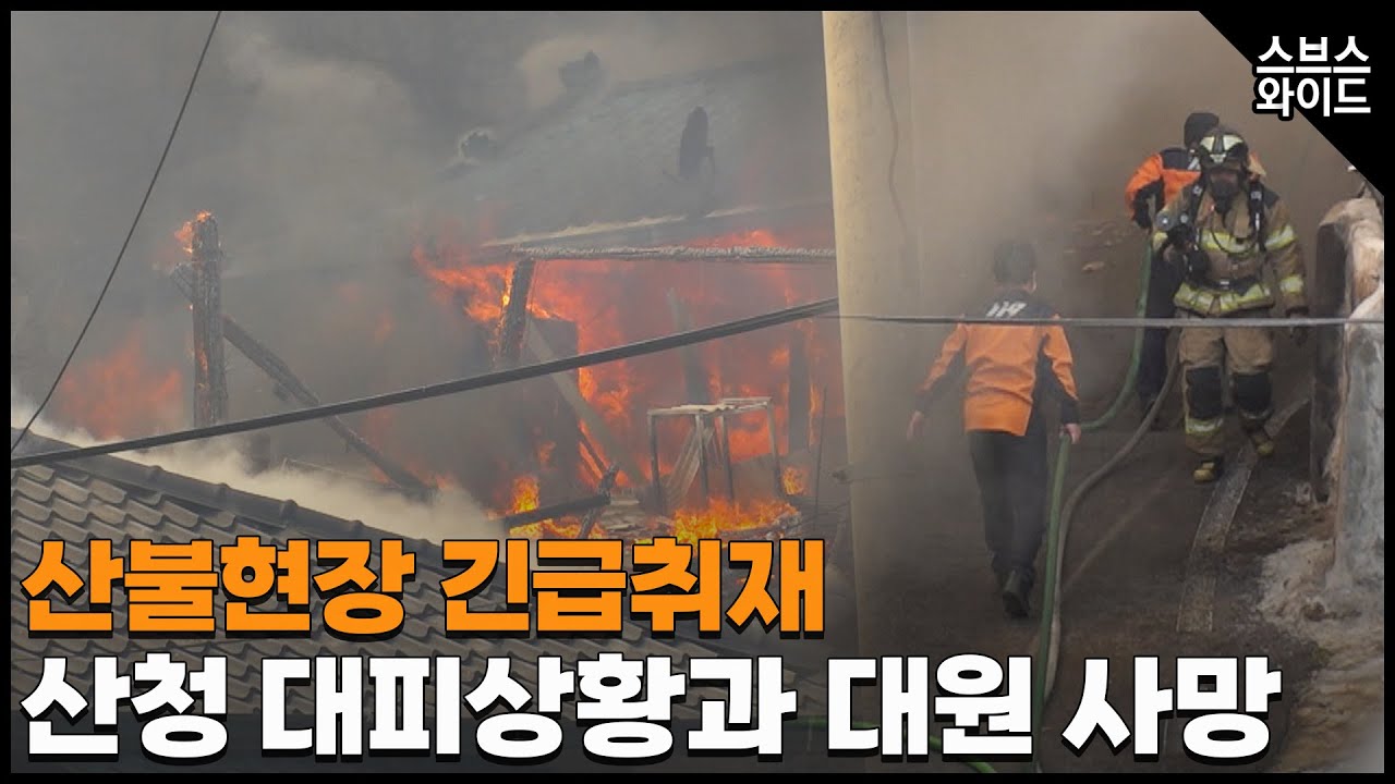 날아다니는 '불씨'에 43곳 초토화.어떻게 해야하나?