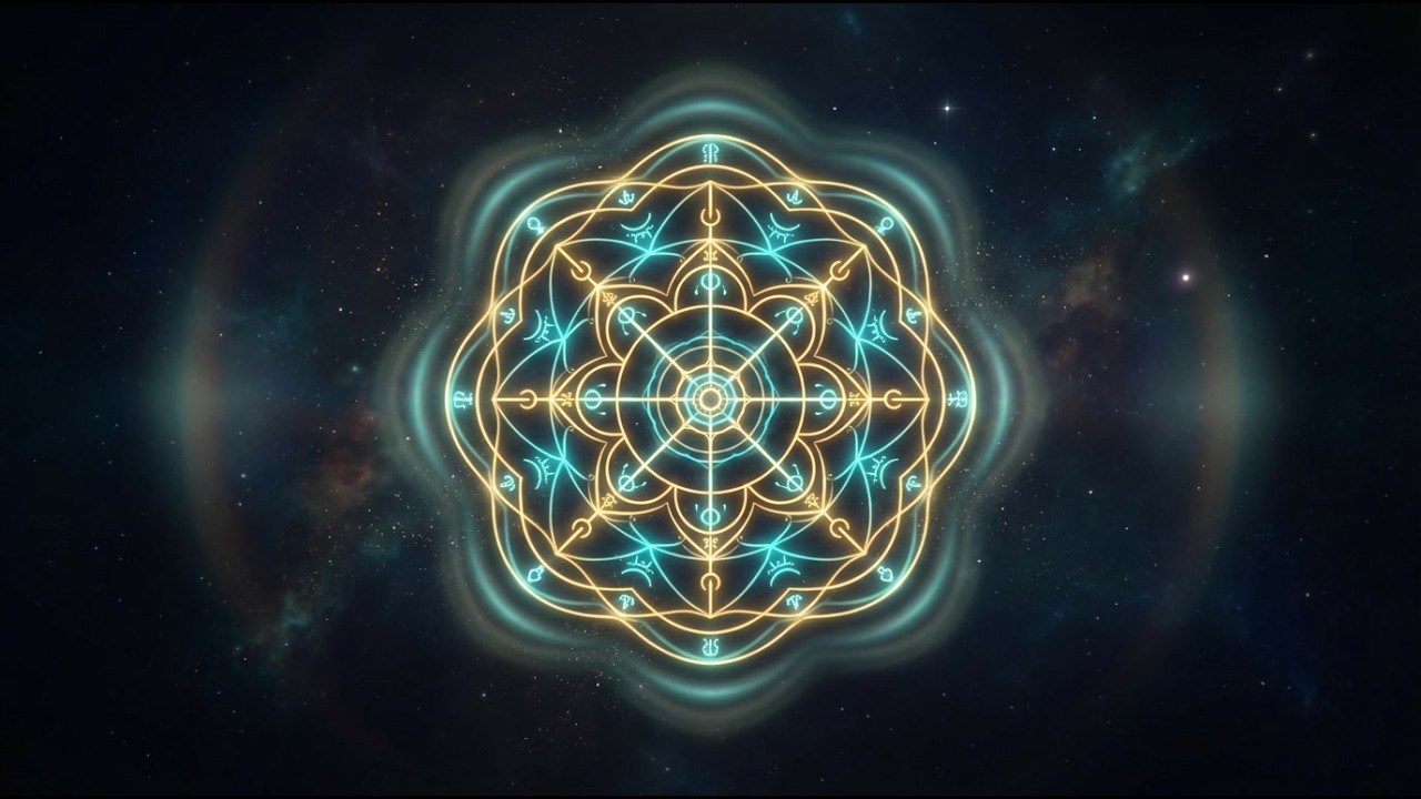 “Healing Frequencies in Sacred Geometry | Deep Mind & Body Restoration”