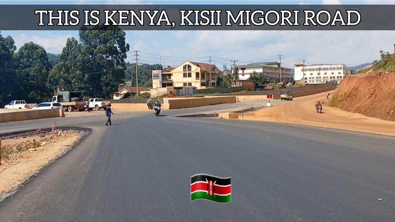 Exclusive drive on kisii migori Road,Kenya is rising