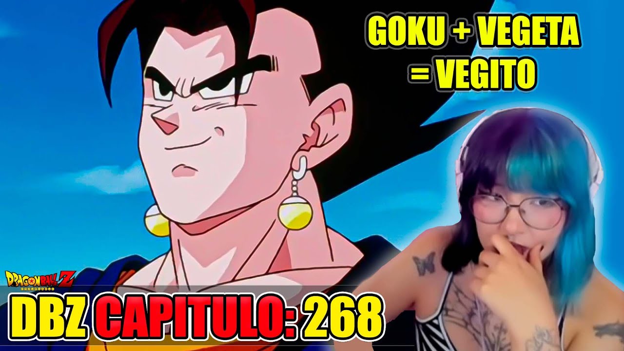 VEGETTO, LA FUSIÓN DE GOKU Y VEGETA 😯SAGA DE MAJIN BOO 268 | REACCION A ​DBZ POR PRIMERA VEZ