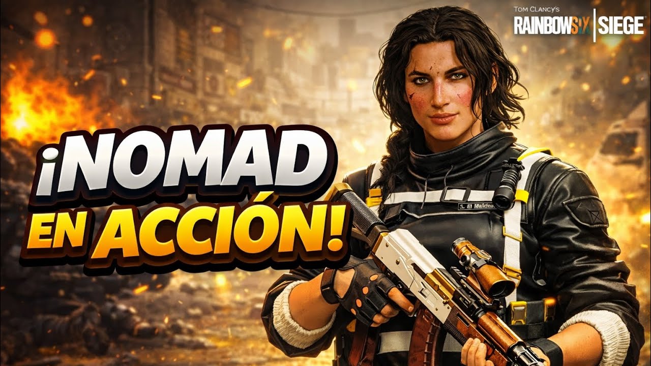 GRAN PARTIDA con NOMAD en RAINBOW SIX SIEGE X 🔥
