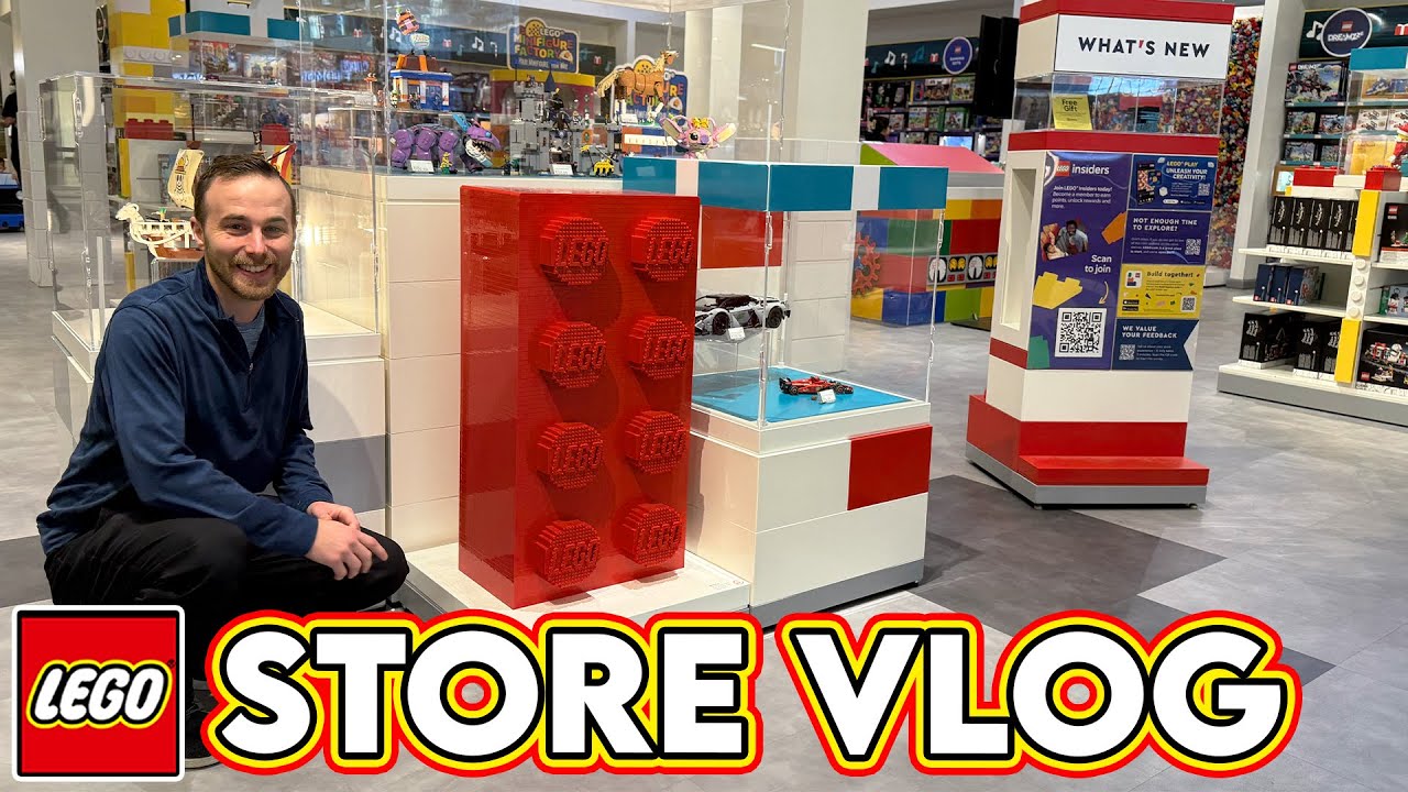 «Обновлённый» магазин LEGO и магазины