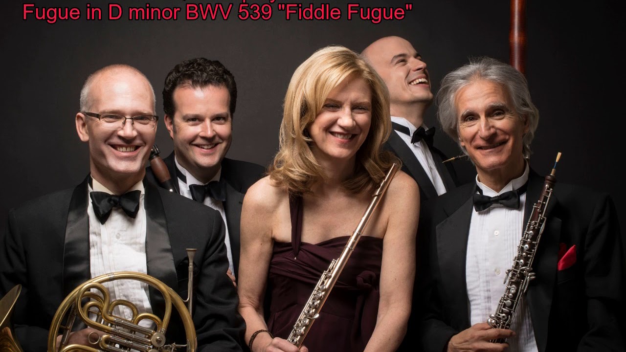 JS Bach - Fugue in D Minor BWV 539 - Dorian Wind Quintet