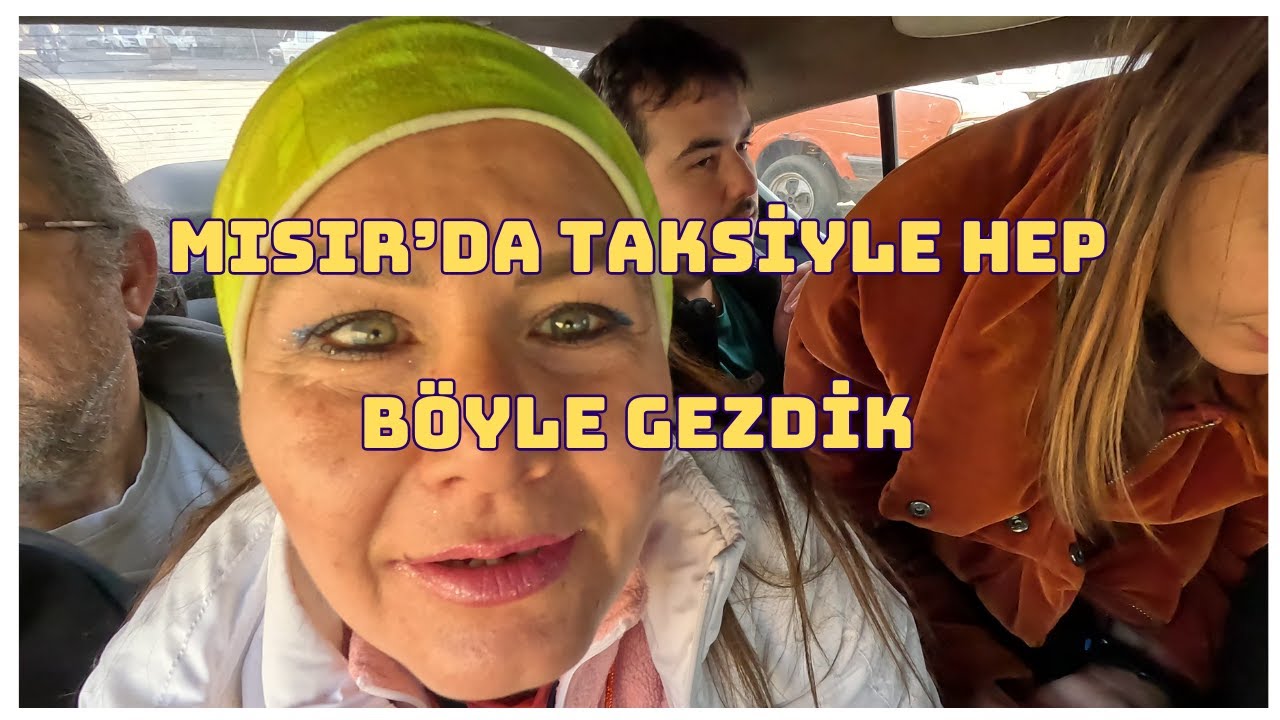 MISIR'A ANTALYA 'DAN GİDİŞ /KAHİRE SOKAKLARI/MISIR'IN EN ÜNLÜ YEMEĞİ KOŞARİ/MISIR 1.BÖLÜM