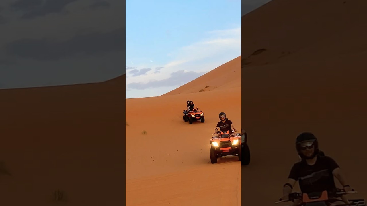 Epic Quad Bike Adventure in the Merzouga Desert | Sahara Off-Road Experience #ATVAdventure #travel