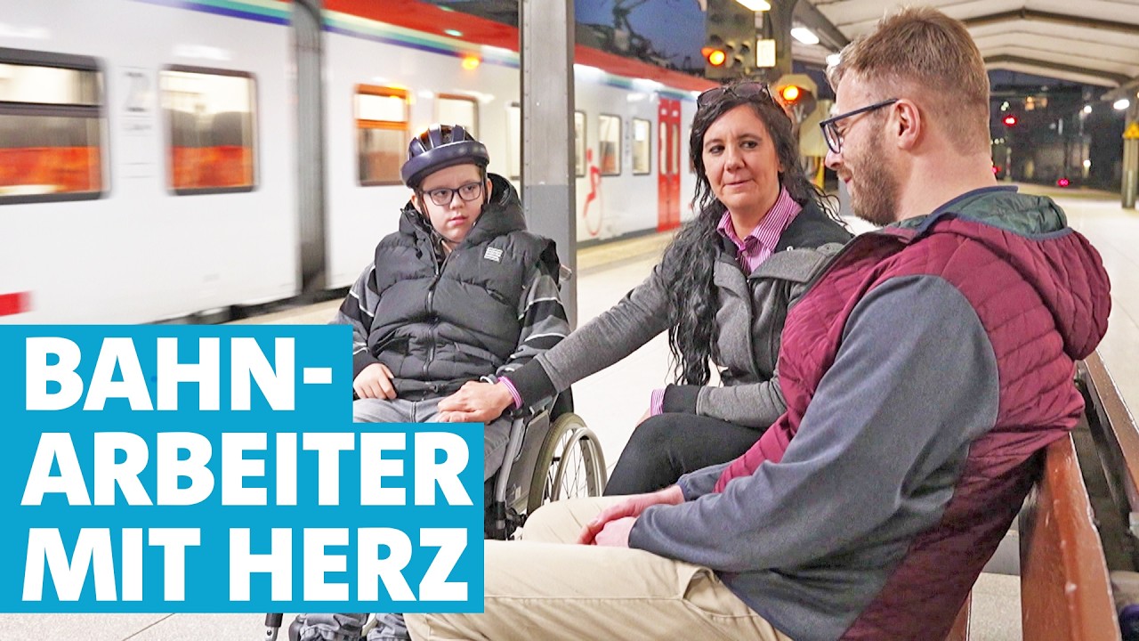 Wie Bahnmitarbeiter Jonas Kneesch einer Familie den Tag rettet