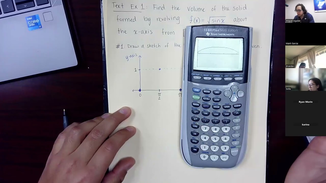 MATH 2414 - Volume: Disk and Washer Method (7.2)