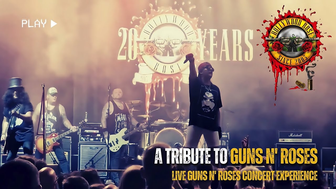 Live Guns N' Roses tribute show since 2003