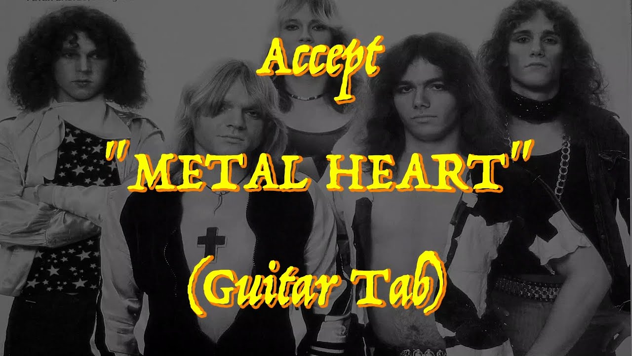 Accept - “Metal Heart” - Guitar Tab ♬