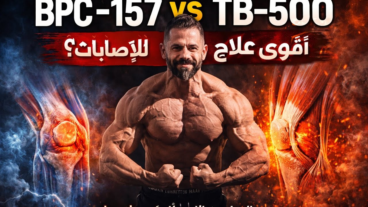 Tb 500 وbpc-157  الببتايد الذي لا يخبرونك عنه 