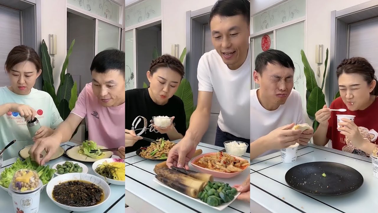 Trending 🔥 Funny Husband Wife Yummy Food Eating Challenge||Prank 😂🤫||Comedy 🤣🤣