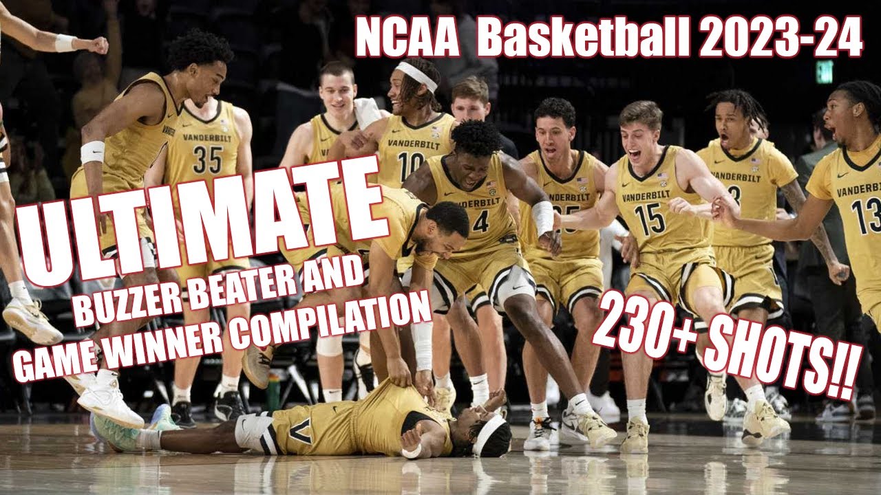 ULTIMATE 2024 College Basketball Buzzer Beater & Game Winners Compilation!! MARCH MADNESS Hype Up!!