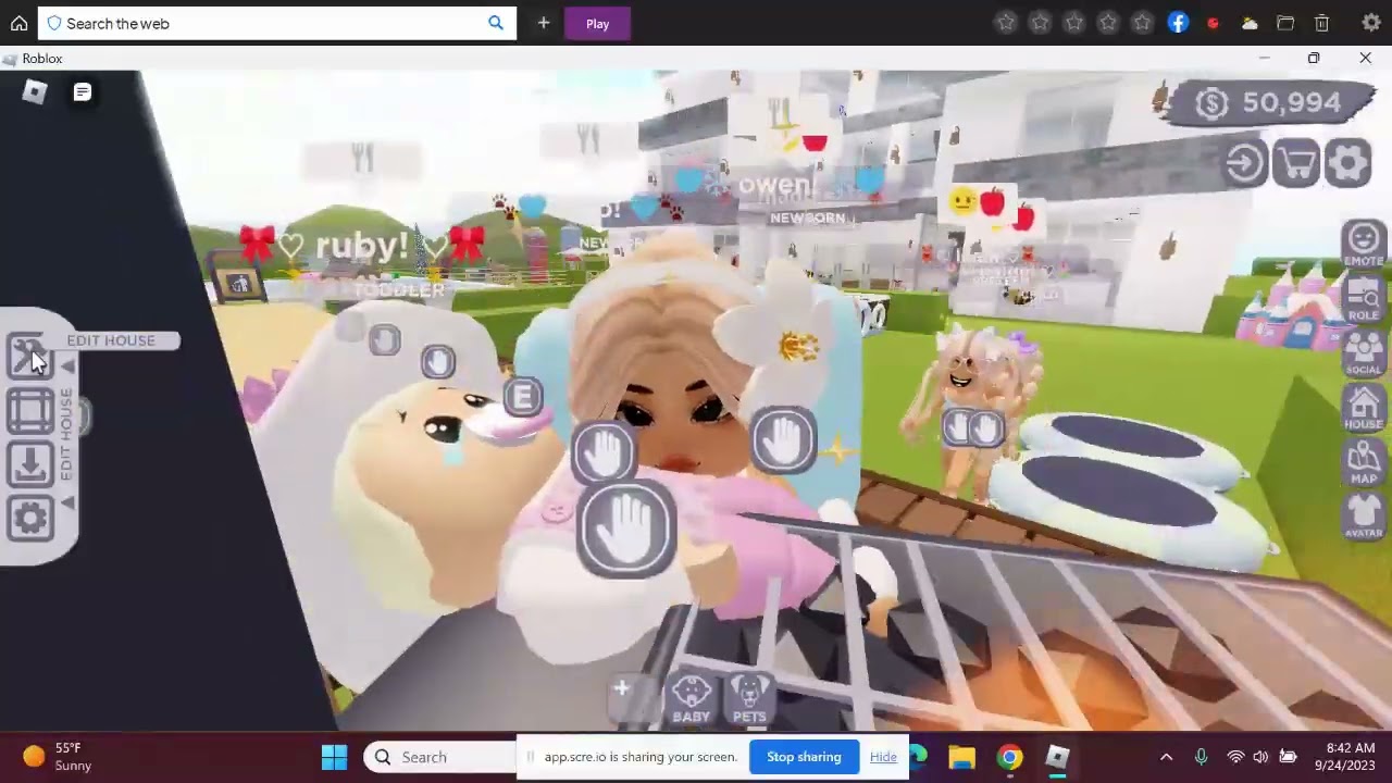 🏠🧸 club roblox house tour + meet the kids! 🧸🏠