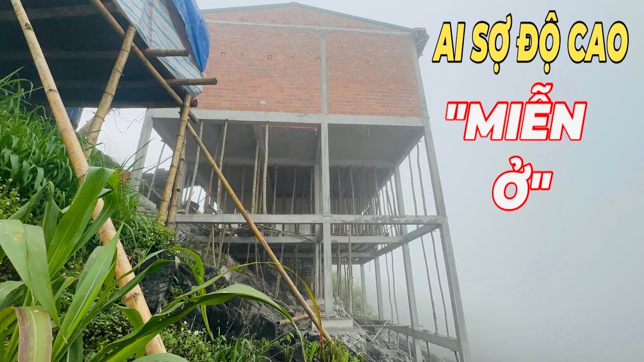 Choáng Váng Với Cái Cách Xây Nhà Ở Cao Nguyên Đá Hà Giang, Ai Sợ Độ Cao Sẽ Không Thể Ở | NẮNG MAI TV