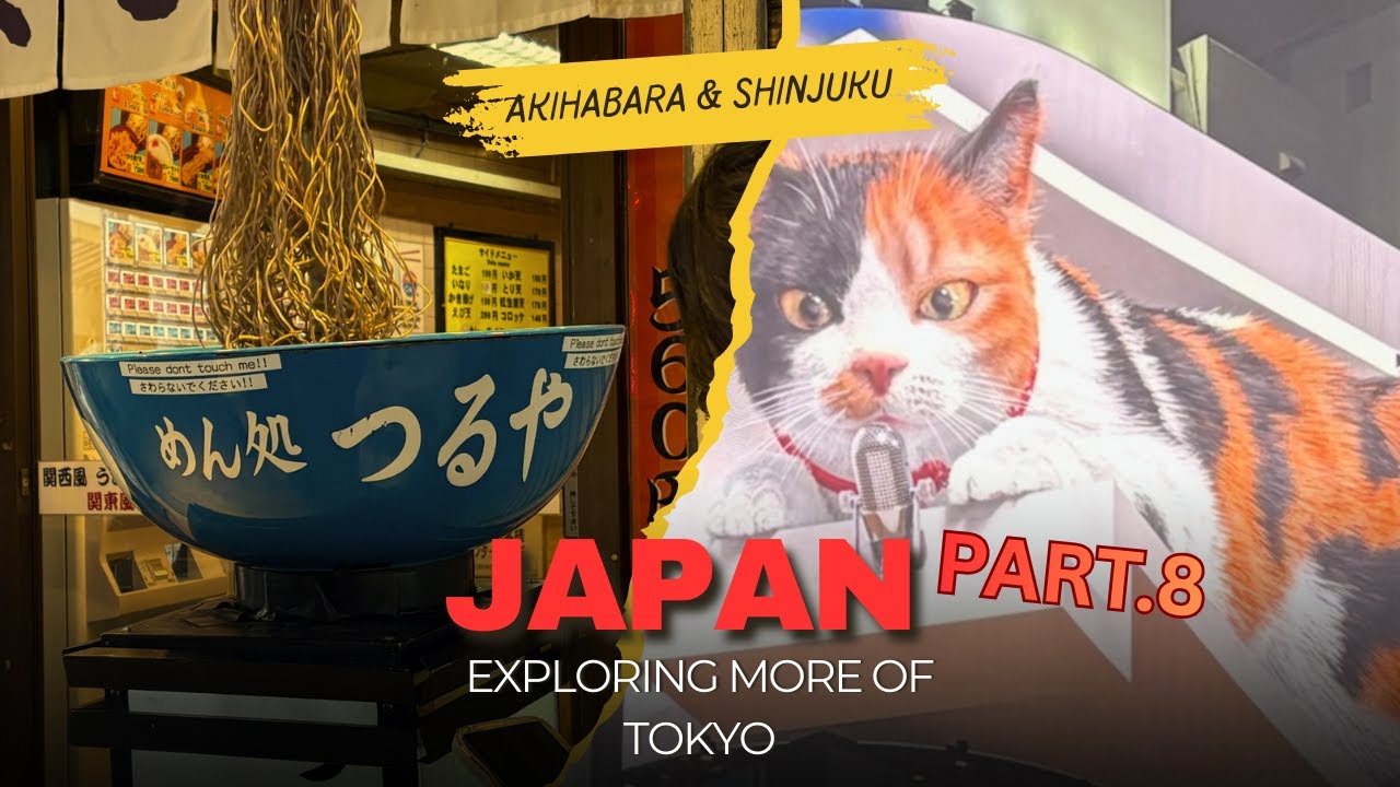Japan August 2025 | Part.8 | Akihabara & Shinjuku